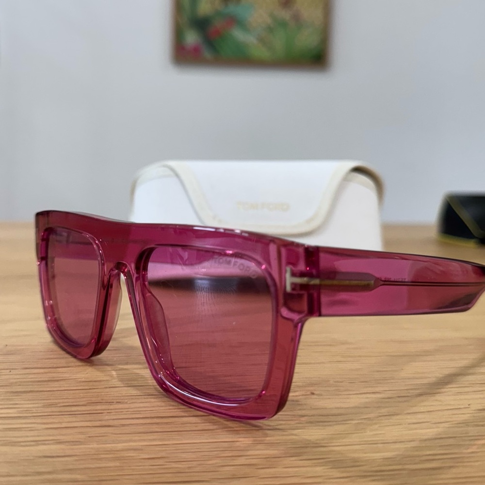 Tom Ford Fausto Pink Sunglasses